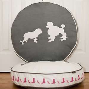    Round Heels and Boots Pet Bed   Frontgate Dog Bed