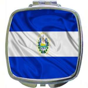  Rikki KnightTM El Salvador Flag image Compact Mirror Cool 