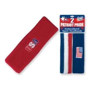   Pride Embroidered Headbands 2 Pack Case Pack 72 