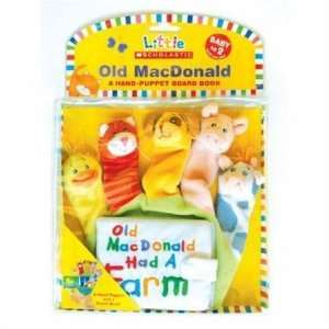  Old Macdonald A Hand Puppet Board Book (Little Scholastic 