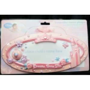  Disney Baby Girl Pink Keepsake Name Plaque Dreams Come True Baby