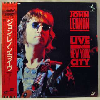 Japan LD JOHN LENNON Live in New York City, August 1972  