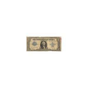  1923 $1 large size silver certificate, well circulated 