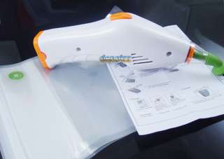Household Vacu Seal Vacuum Sealer+gift 3 reusable Bags  