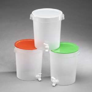 Gallon Round Table Top Beverage Container & Dispenser  