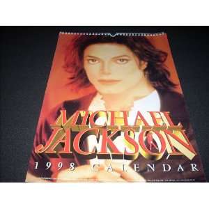  1998 MICHAEL JACKSON UK Calendar 16.75 x 11.5 Frameable 