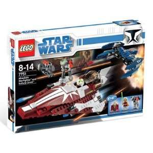  Lego Star Wars Set #7751 Clone Wars Ahsokas Starfighter 