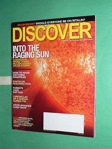DISCOVER MAGAZINE APRIL 2009 EMMA STOKES NASA GELL MANN  