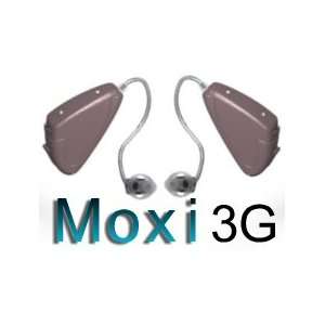  2 Unitron Moxi 20 Hearing Aids (Taupe color) Health 