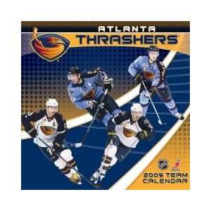   THRASHERS 2009 NHL Monthly 12 X 12 WALL CALENDAR