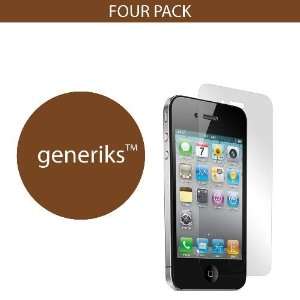  Generiks TM iPhone 4 *ANTI GLARE* Screen Protectors (4 