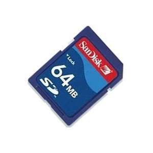   Secure Digital) Card Sandisk SDSDB 64 or SDSDJ 64 (BQI S) Flash Memory