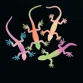 RTD Auctions   36 Plastic Glow In The Dark Neon Lizards