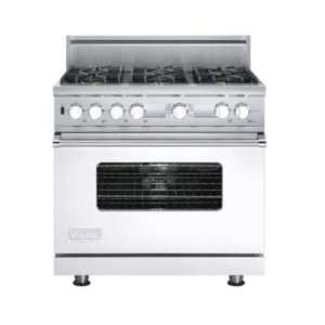  Viking VDSC536T6BWH 36 Inch Freestanding Range