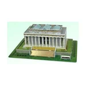  3d Lincoln Memorial Washington Dc Puzzle Model Kit Toys 