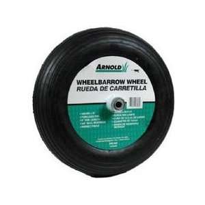   /400 x 8 Inch   2 Ply Replacement Wheelbarrow Wheel With Ribbed Tread