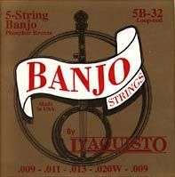 New DAquisto 5B 33 Phosphor Bronze Banjo Strings  