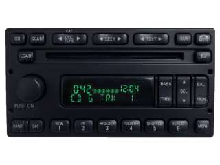   03 04 FORD E150 E250 F250 F350 6 Disc CD Player Radio AUX SAT  