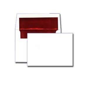   Envelope   Announcement   Red Foil Lined (4 3/8 x 5 3/4) (Pkg of 10