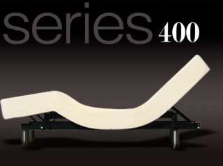 Ergo adjustable bed ErgoMotion w remote, 70° head elevation. massage 