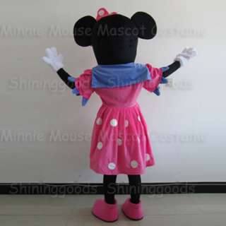 Cartoon Costume Minnie Mouse Outfit Mascot Costume Adult Brand New 