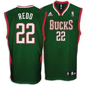 Bucks NBA Mens Replica Road Jersey ( sz. XXXXL, Green  Redd, Michael 