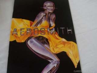 AEROSMITH Just Push Play Tour 2001 CONCERT PROGRAM BOOK  