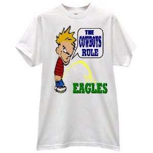   PEE ON EAGLES FOOTBALL PRIDE USA T SHIRT jersey (adult large) Baby