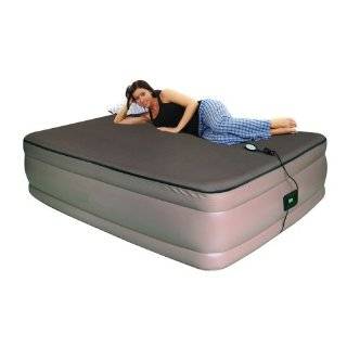 Smart Air Beds Queen Raised Memory Foam Air Bed with Remote Control 