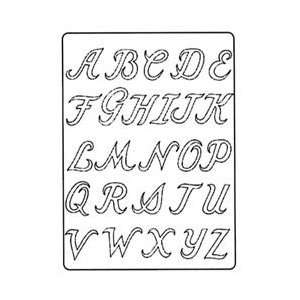  Coluzzle Alphabet Template Packaged Cursive Upper/Lower 