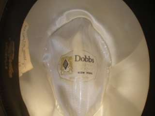   Dobbs Carlton House Guild Edge Fedora Hat, Saber/Gray Color  