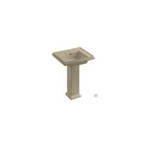  Tresham K 2844 8 33 Pedestal Sink, Mexican Sand