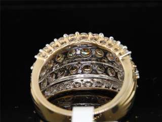   GOLD CHOCOLATE BROWN DIAMOND ENGAGEMENT ANNIVERSARY BAND RING  