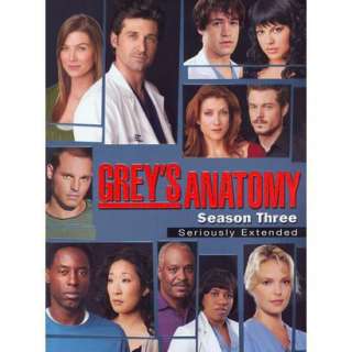 Greys Anatomy The Complete Third Season (Seriously Extended) (7 