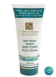   Sea Minerals Multi Vitamin Treatment, Anti Crack Foot Cream, Dead Sea