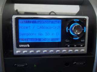 Sirius SP4 Radio Receiver w SUBX1 Boombox Antenna & Power Supply 