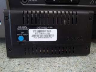Sirius SP4 Radio Receiver w SUBX1 Boombox Antenna & Power Supply 