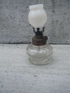 Antique Vapo Cresolene Vaporizer Medicinal Kerosene Miniature Oil Lamp 