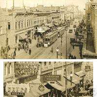 Downtown Calgary Alberta 8th Avenue 1915 large photo  