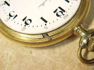 Hamilton 974 ~ 1913 Antique Pocket Watch; 17 Jewels / 16s; Gold Filled 