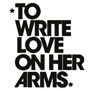 TO WRITE LOVE ON HER ARMS Logo Car Decal Vinyl Sticker  