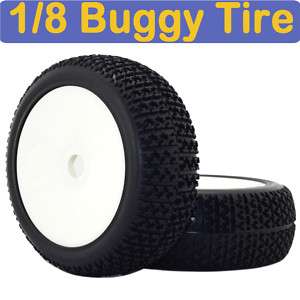 Wheel Tires Tyre Set For 1/8 Buggy HSP RC Car auto tire  