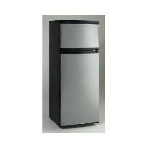  Avanti Stainless Look Top Freezer Freestanding Refrigerator 