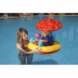  Summer Fun Baby Mushroom Seat Pool Float with Canopy 