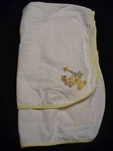 Gerber LITTLE SUZYS ZOO White Security Blanket Lovey Duck Bear 