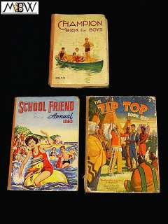 Vintage English 1950’s 1960’s Set 3 School Friend Children’s 