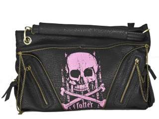 folter clothing brings us the folter skull n crossbones bag this