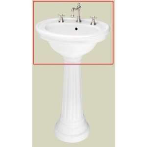    Mayfair Pedestal Sink Basin Finish Balsa