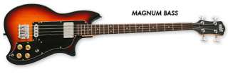 magnum bass sunburst from eastwood guitars the eastwood magnum bass is 
