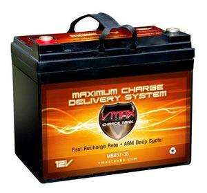   AGM Kangaroo Motorcaddies comp. 12V 35AH Battery GOLF CART BATTERIES